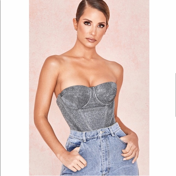 House of CB Tops - House of CB Donatella Corset Bustier